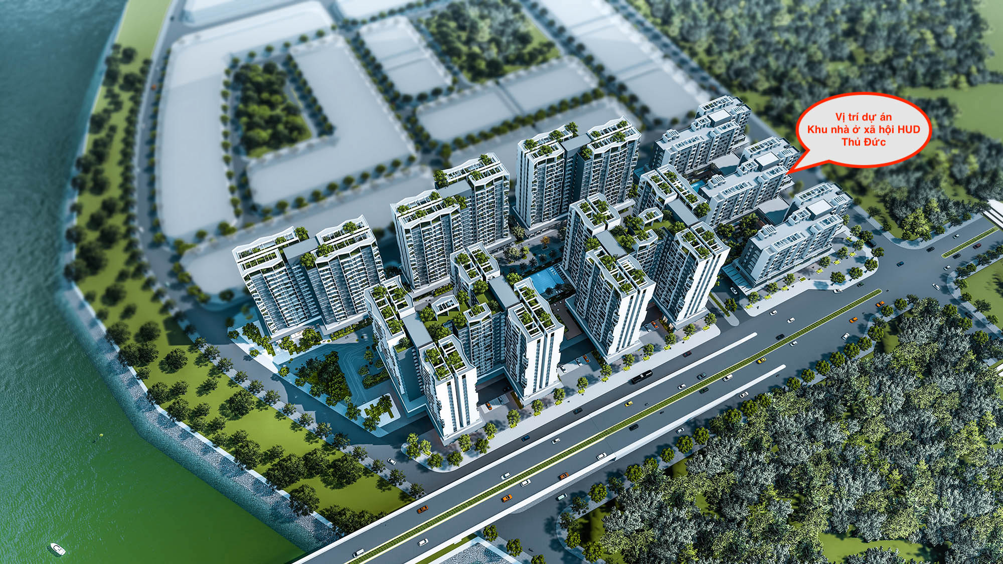 Khu nhà ở xã hội HUD Thủ Đức dự kiến nhận hồ sơ từ Quý IV/2026